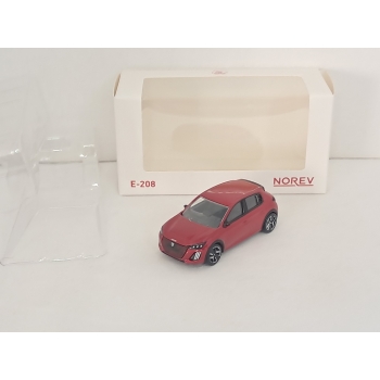 Norev Minijet 1:64 Peugeot E-208 red